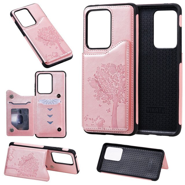 Phone Case Cover Card Slot For Samsung S20 Ultra