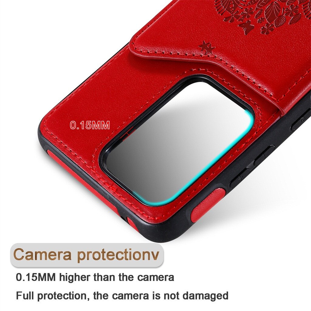 Phone Case Cover Card Slot For Samsung S20 Ultra