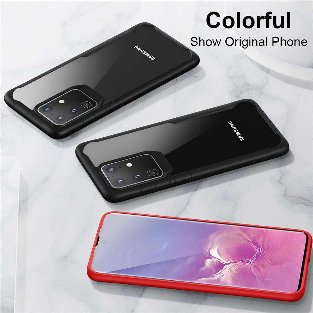 Soft TPU + Hard PC Durable Protective Shockproof Cover Phone Case