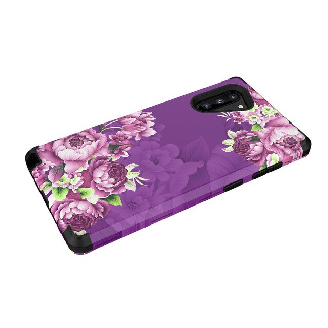 Colorful Vintage Flower Pattern Matte cover for Samsung Galaxy Note 10
