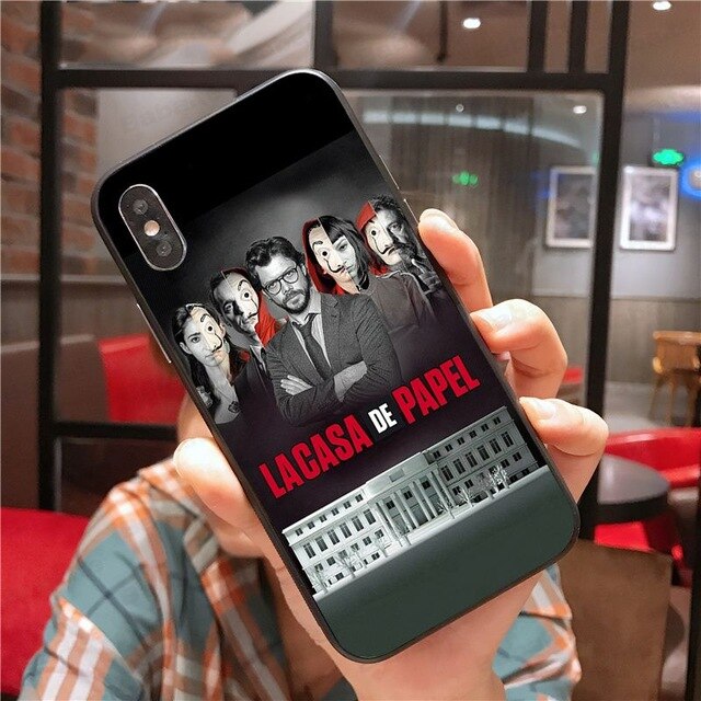 Money Heist House of Paper Phone Accessories Case for iPhone