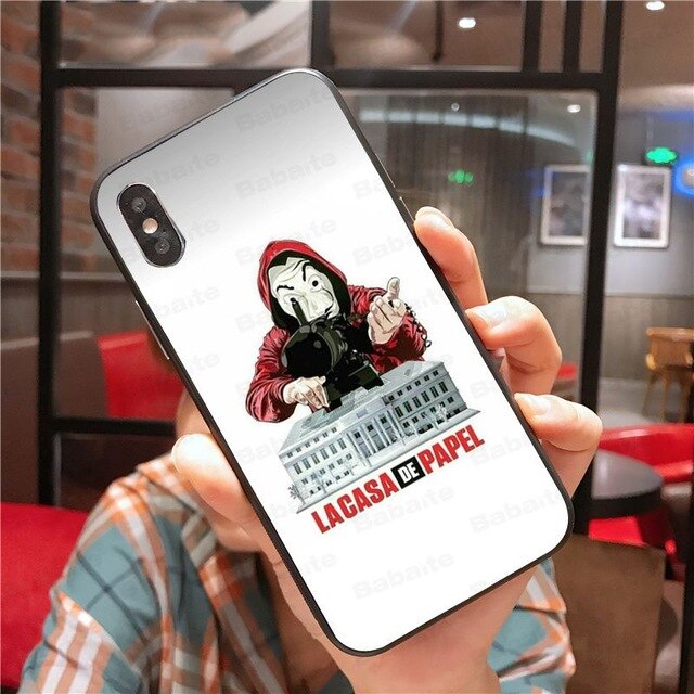 Money Heist House of Paper Phone Accessories Case for iPhone