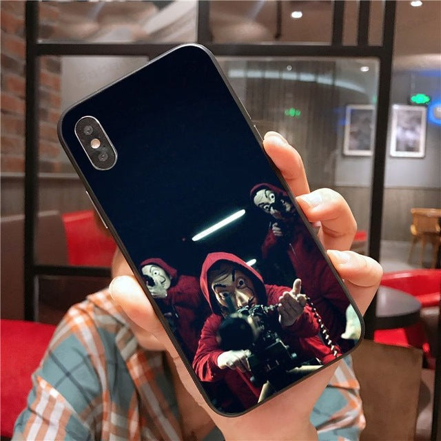 Money Heist House of Paper Phone Accessories Case for iPhone