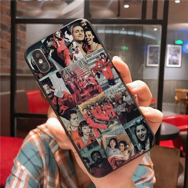 Money Heist House of Paper Phone Accessories Case for iPhone