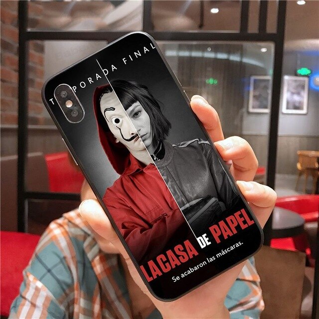 Money Heist House of Paper Phone Accessories Case for iPhone