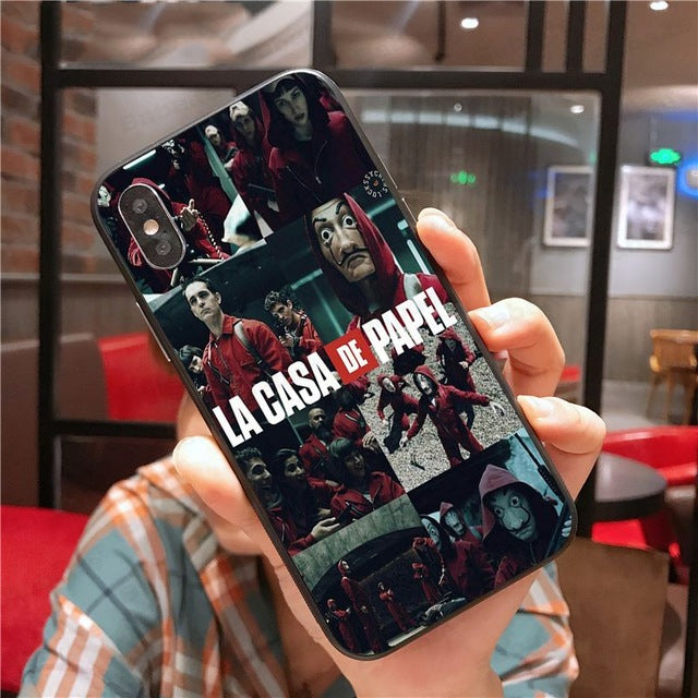 Money Heist House of Paper Phone Accessories Case for iPhone