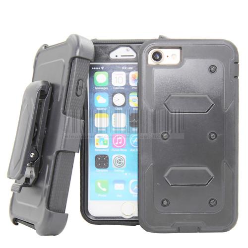 Armor Cases with Shockproof 360 Degree Belt Clip for iPhone 7 7 Plus