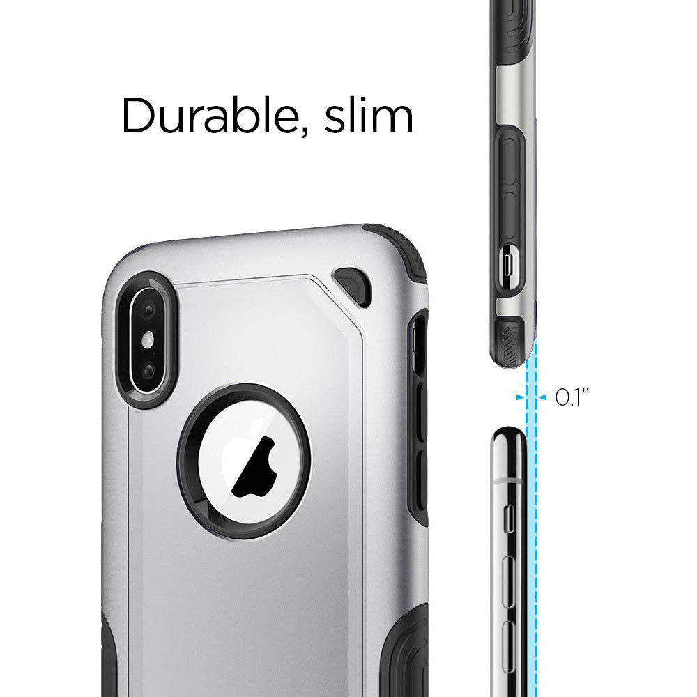 Carbon Fiber Case Shockproof Double Layer Rubber for iPhone