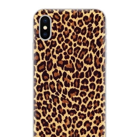 Tiger Leopard Panther Silicone Cover Phone Case For iPhone