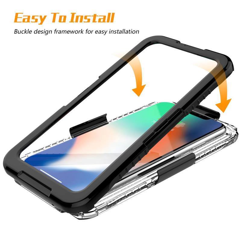 360 Degree Protection Waterproof cases for iPhone Dustproof Case