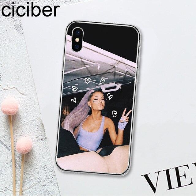 Ariana Grande AG Sweetener Soft Silicon Clear for iPhone