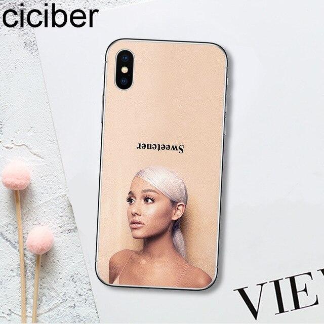 Ariana Grande AG Sweetener Soft Silicon Clear for iPhone