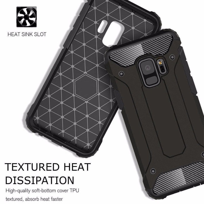 Durable Armor Phone Case For Samsung Galaxy S10 S8 S9 Plus S10e