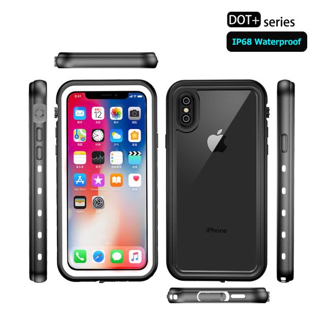 360 Protect Case Waterproof Clear Back Front Cover for iPhone