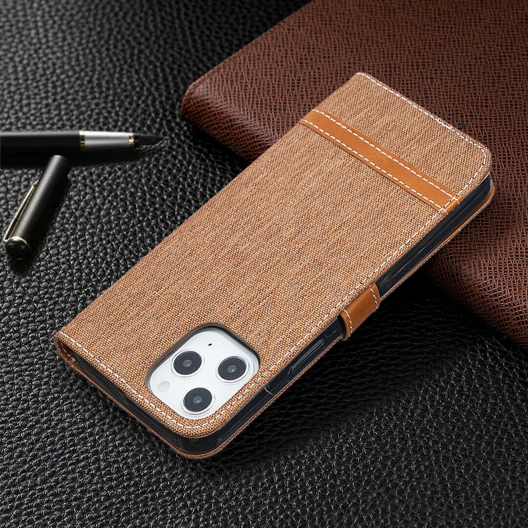 Leather Wallet Stand Card Stand Case For iPhone