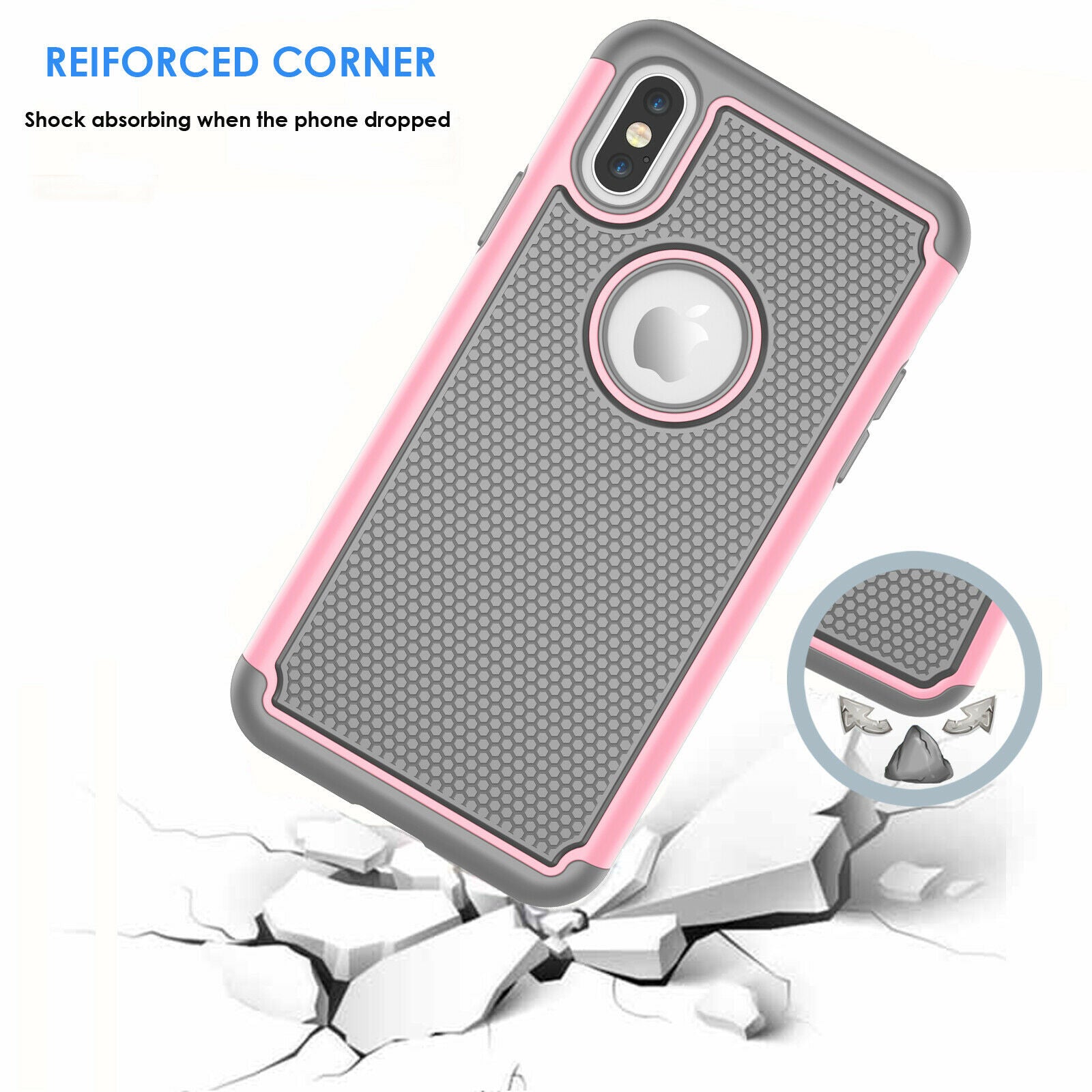 Shockproof Case Silicone Phone Cover For iPhone