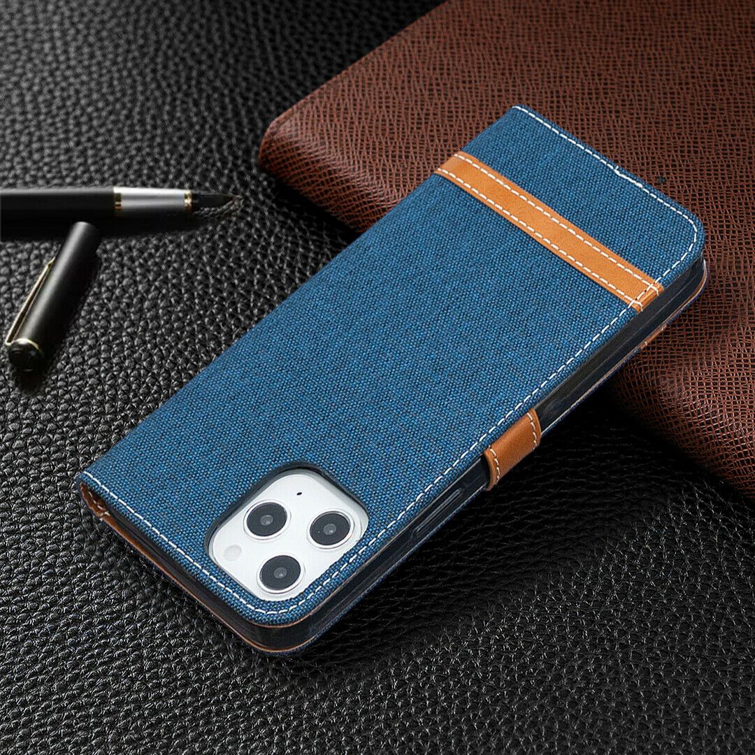 Leather Wallet Stand Card Stand Case For iPhone