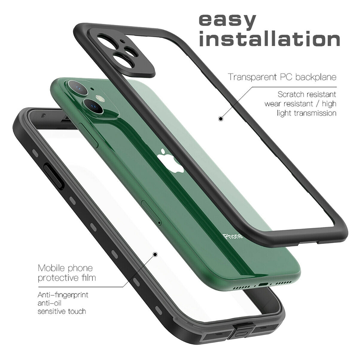 Case Waterproof Shockproof Underwater Full For iPhone 11 Pro Max