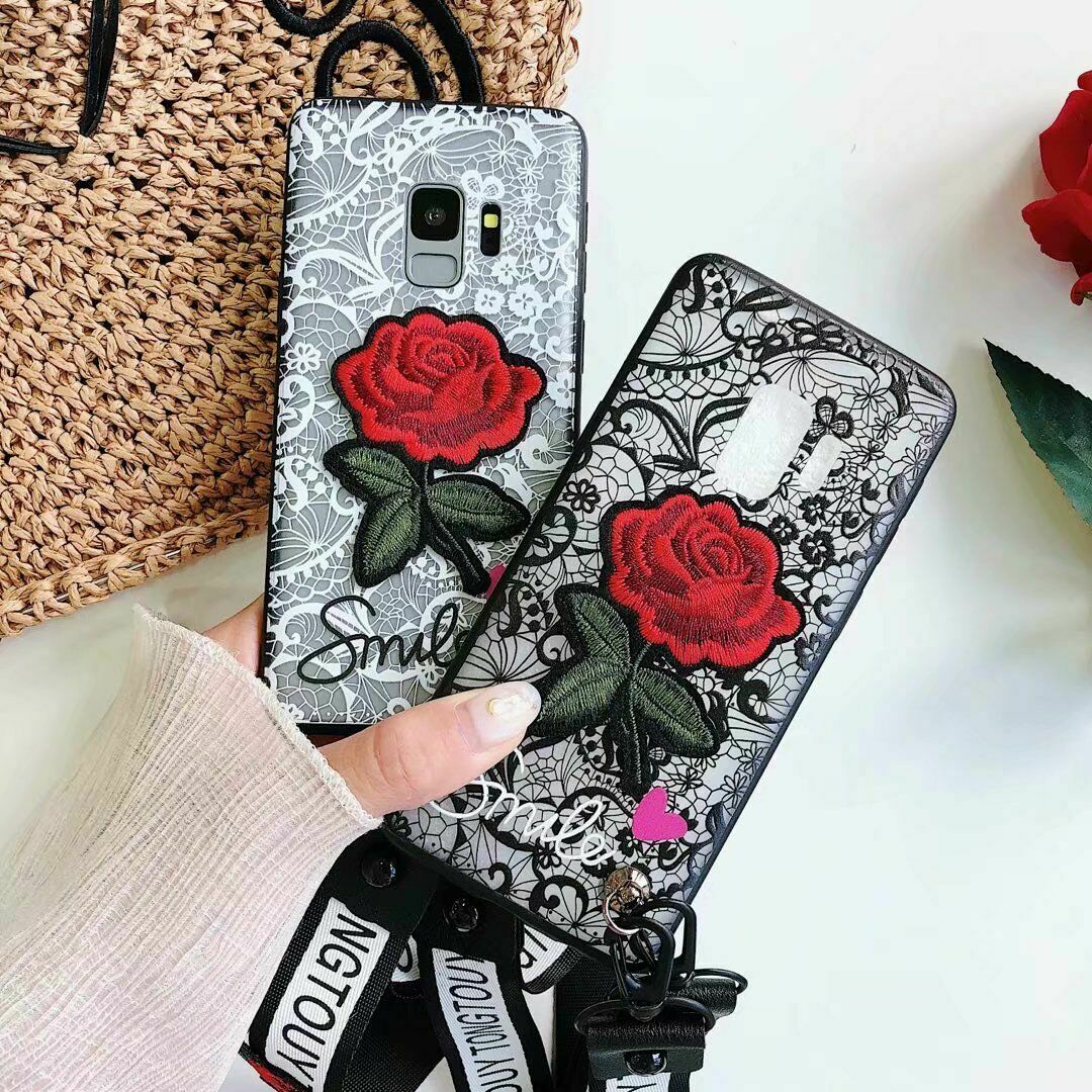 Shockproof Cute Girl Phone Cover Case