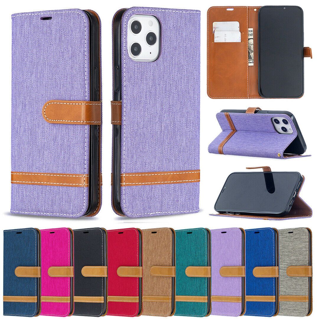 Leather Wallet Stand Card Stand Case For iPhone