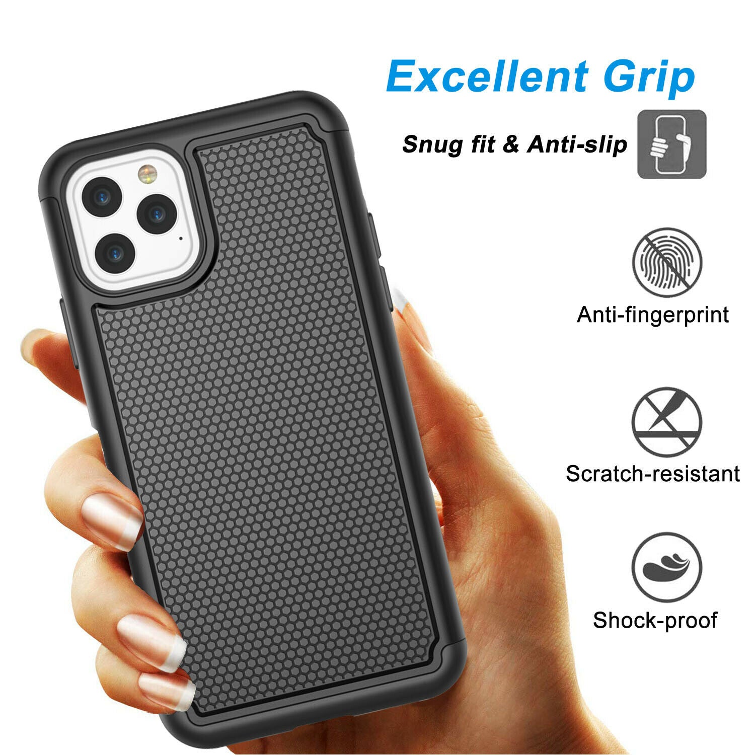 For iPhone Shockproof Silicone Phone Cover