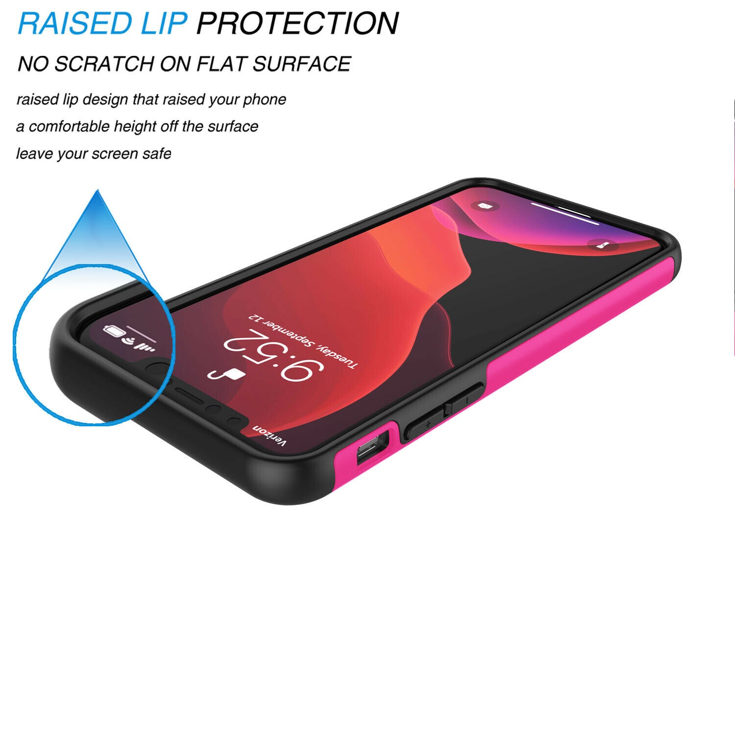 For iPhone Shockproof Silicone Phone Cover