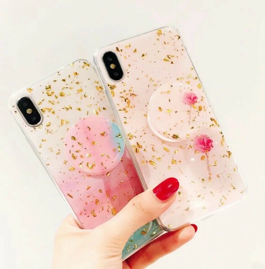 Marble Case With Holder Stand Quality For iPhone 11 11Pro