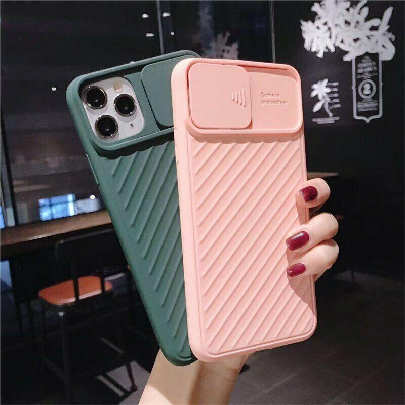 Camera Protective Case Solid Soft Silicone Back for iPhone 11 Pro MAX