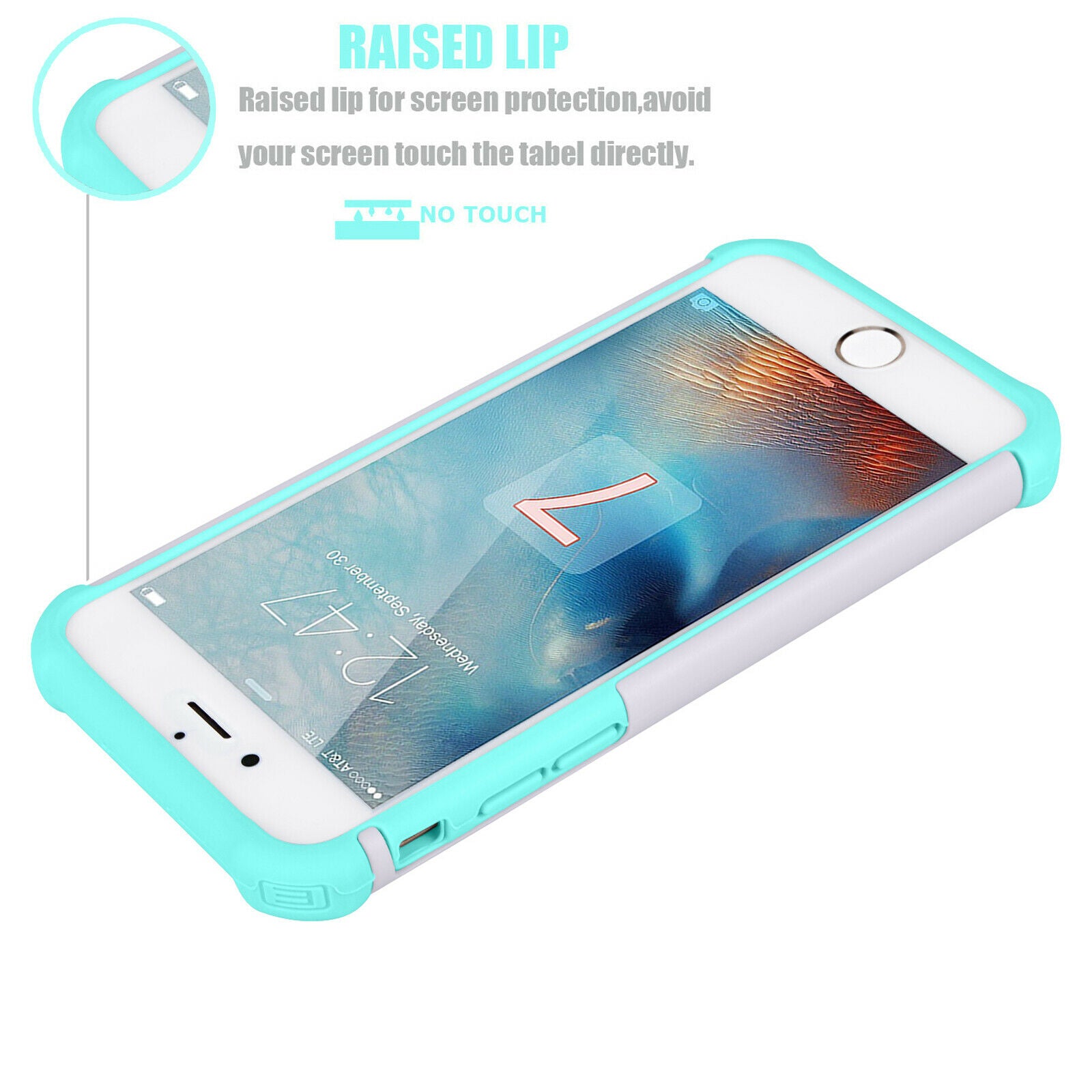 For iPhone Shockproof Silicone Phone Cover