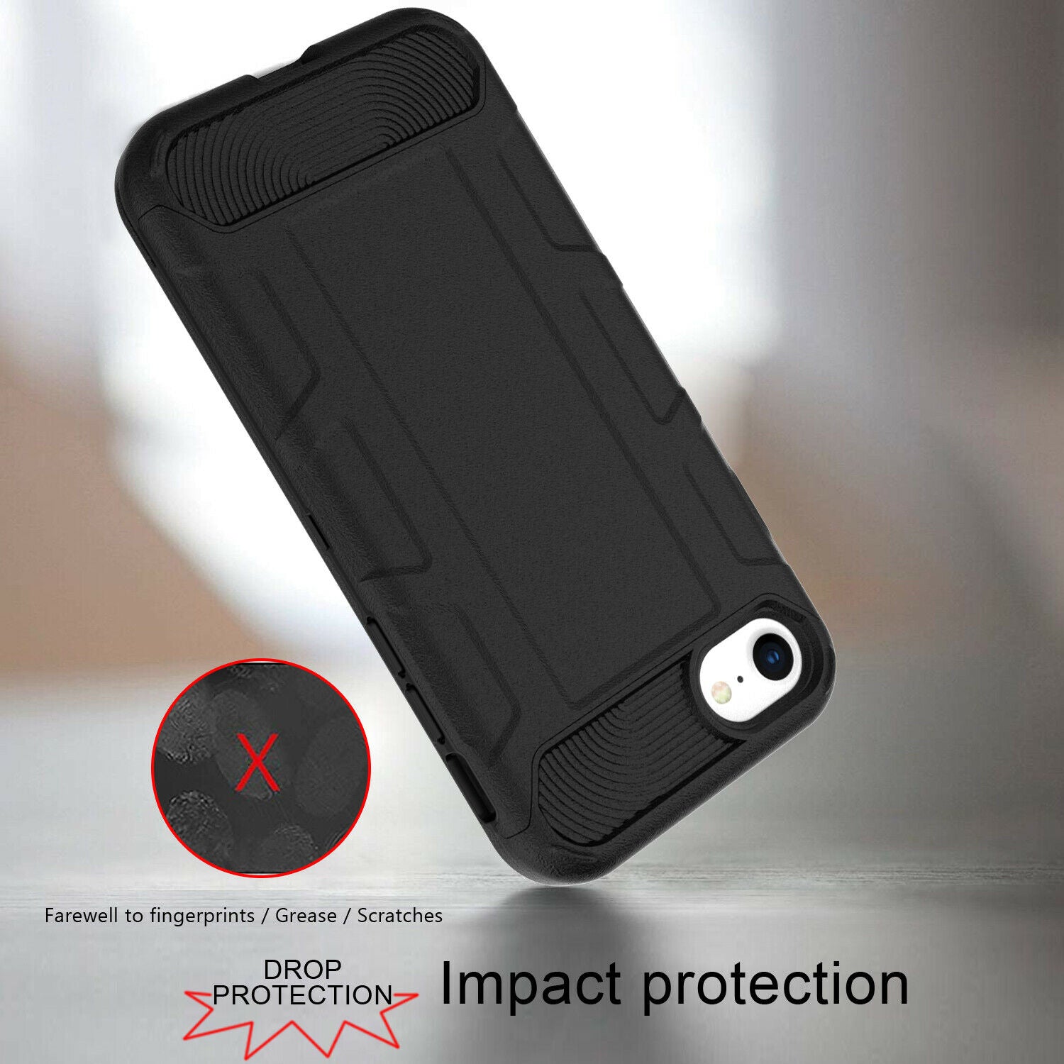 Case Hybrid Heavy Duty Shockproof Rugged Hard Armor For iPhone