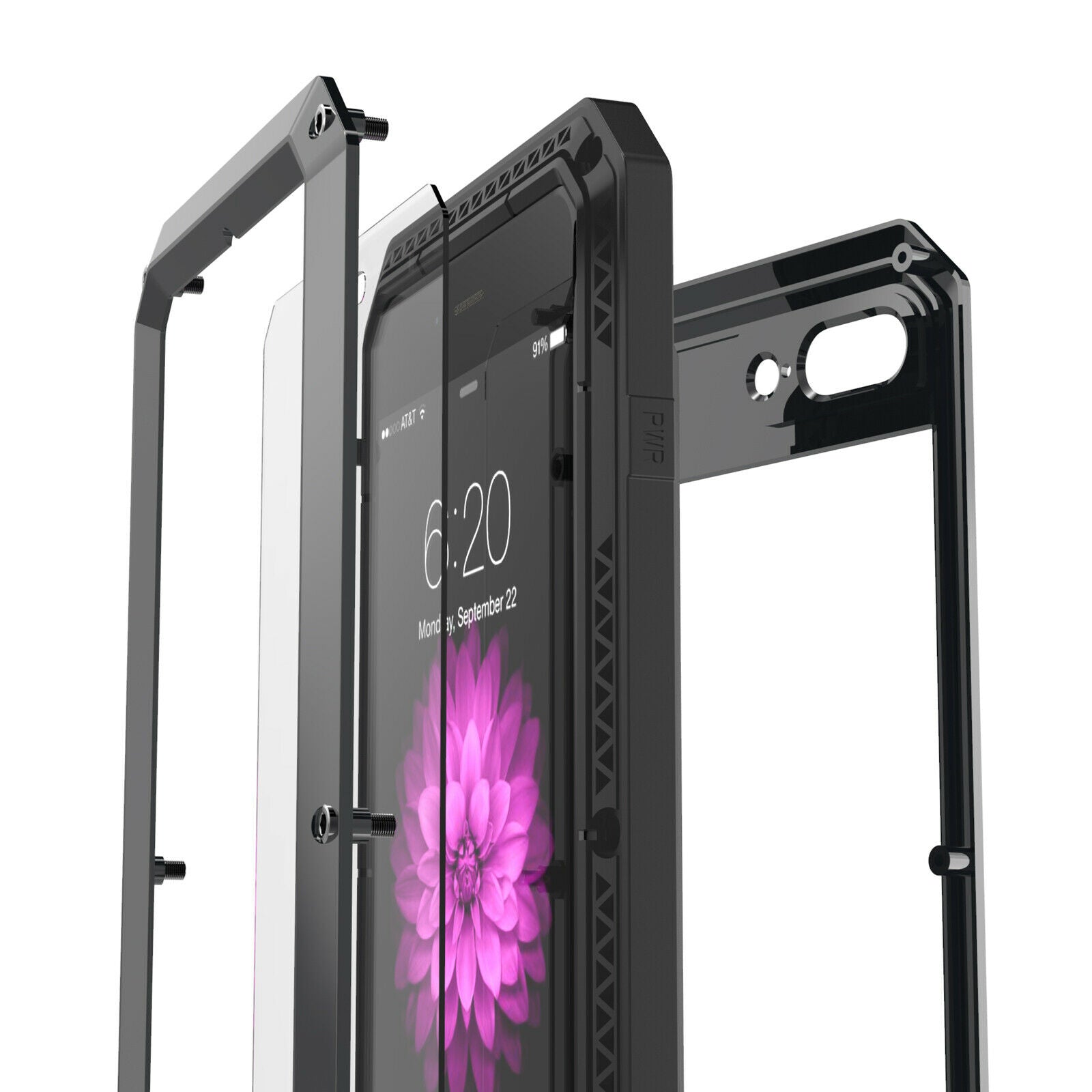Doom armor Metal Aluminum Case for iPhone
