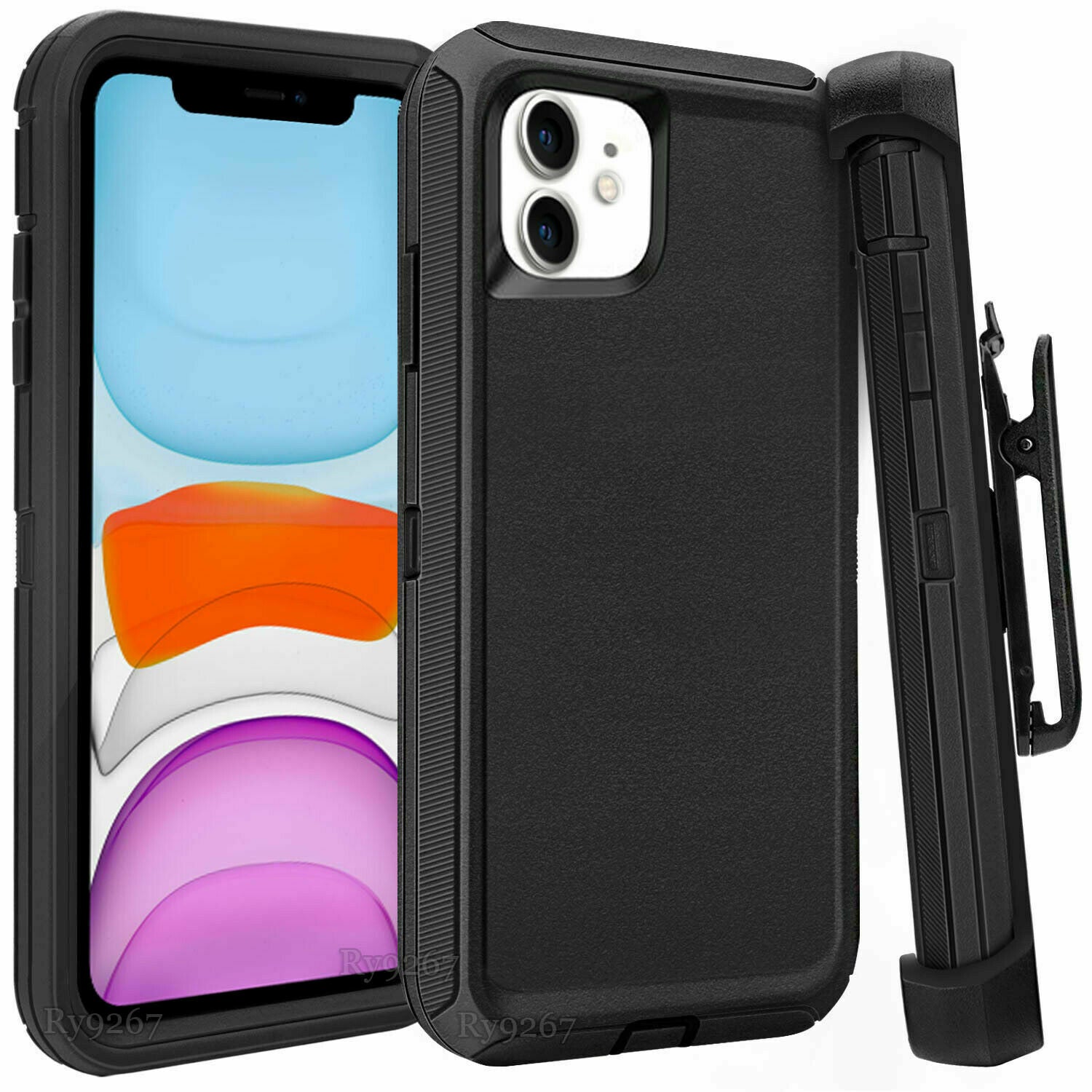 Shockproof Case Cover Belt Clip Fits Otterbox For iPhone 11 Pro Max