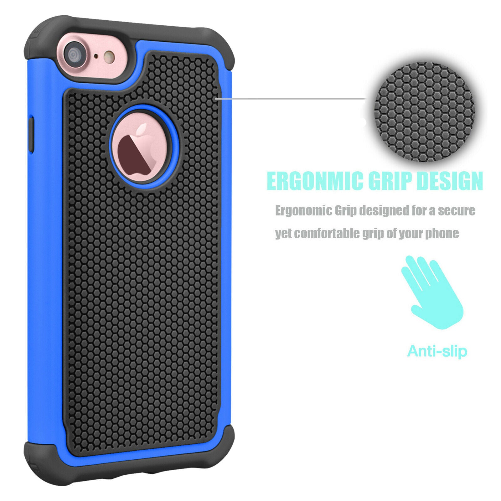 For iPhone Shockproof Silicone Phone Cover