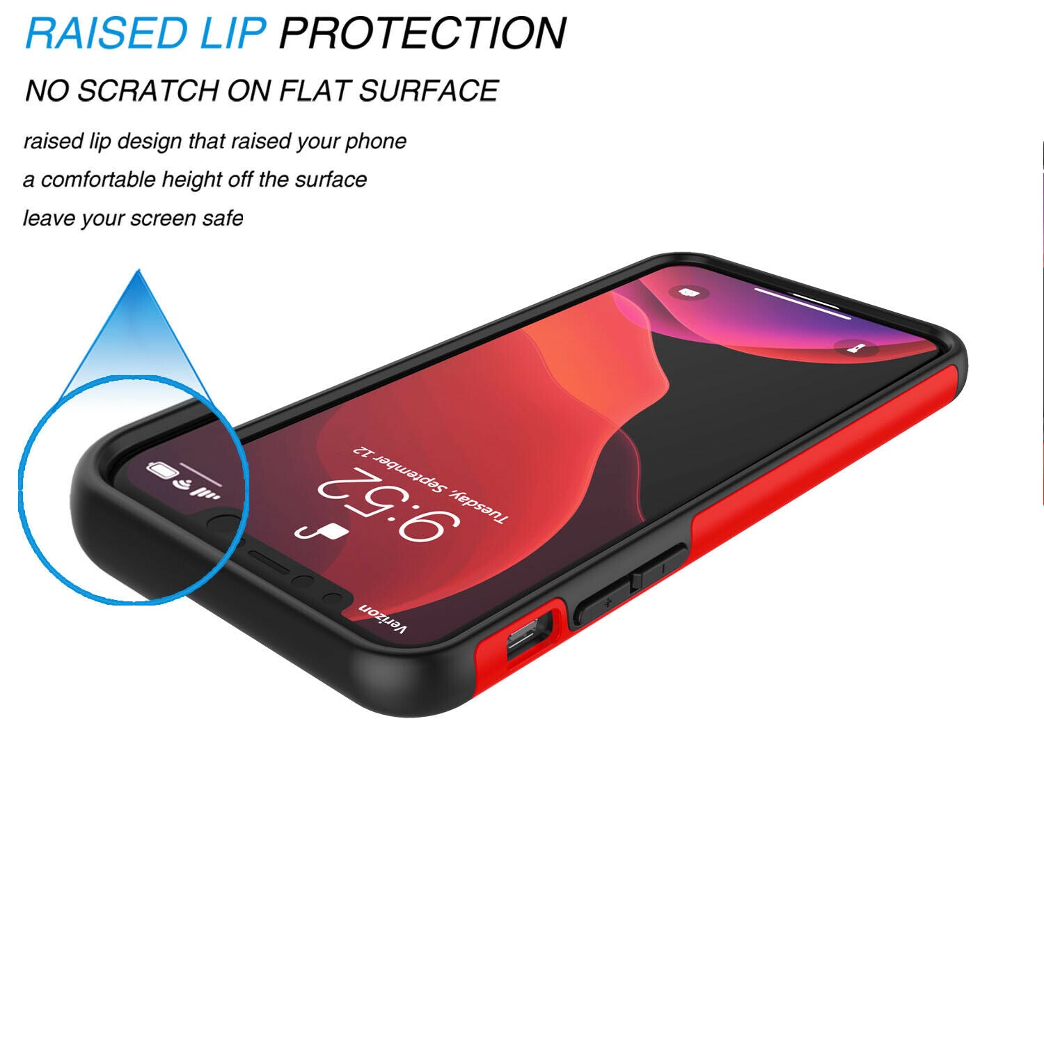 For iPhone Shockproof Silicone Phone Cover