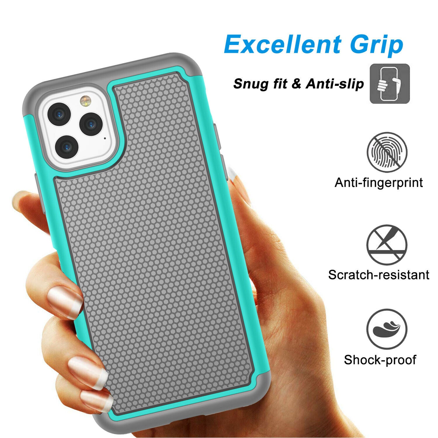 Shockproof Case Silicone Phone Cover For iPhone