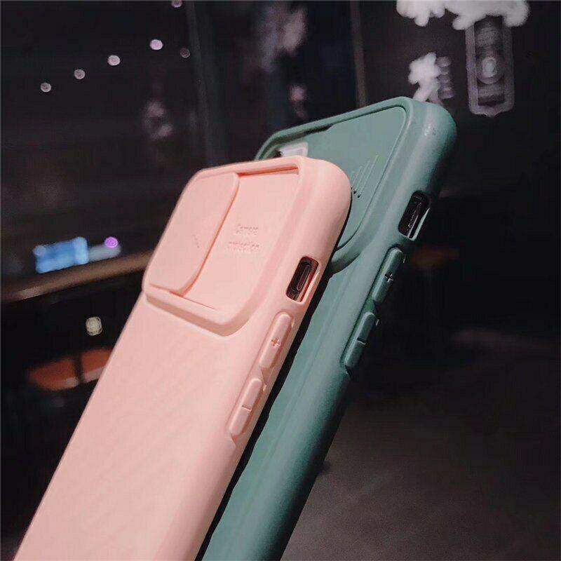 Camera Protective Case Solid Soft Silicone Back for iPhone 11 Pro MAX