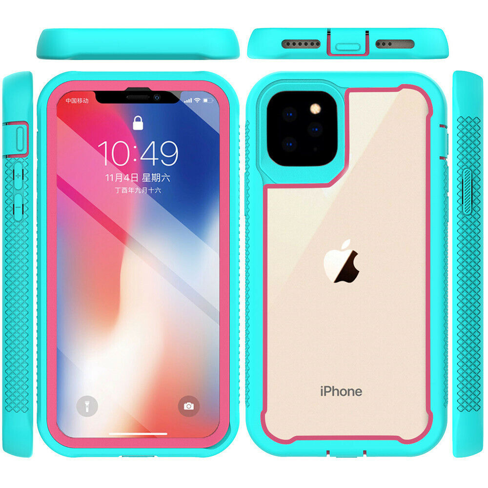 Rugged Armor Case Hybrid Clear Shockproof Cover For iPhone 11 pro max