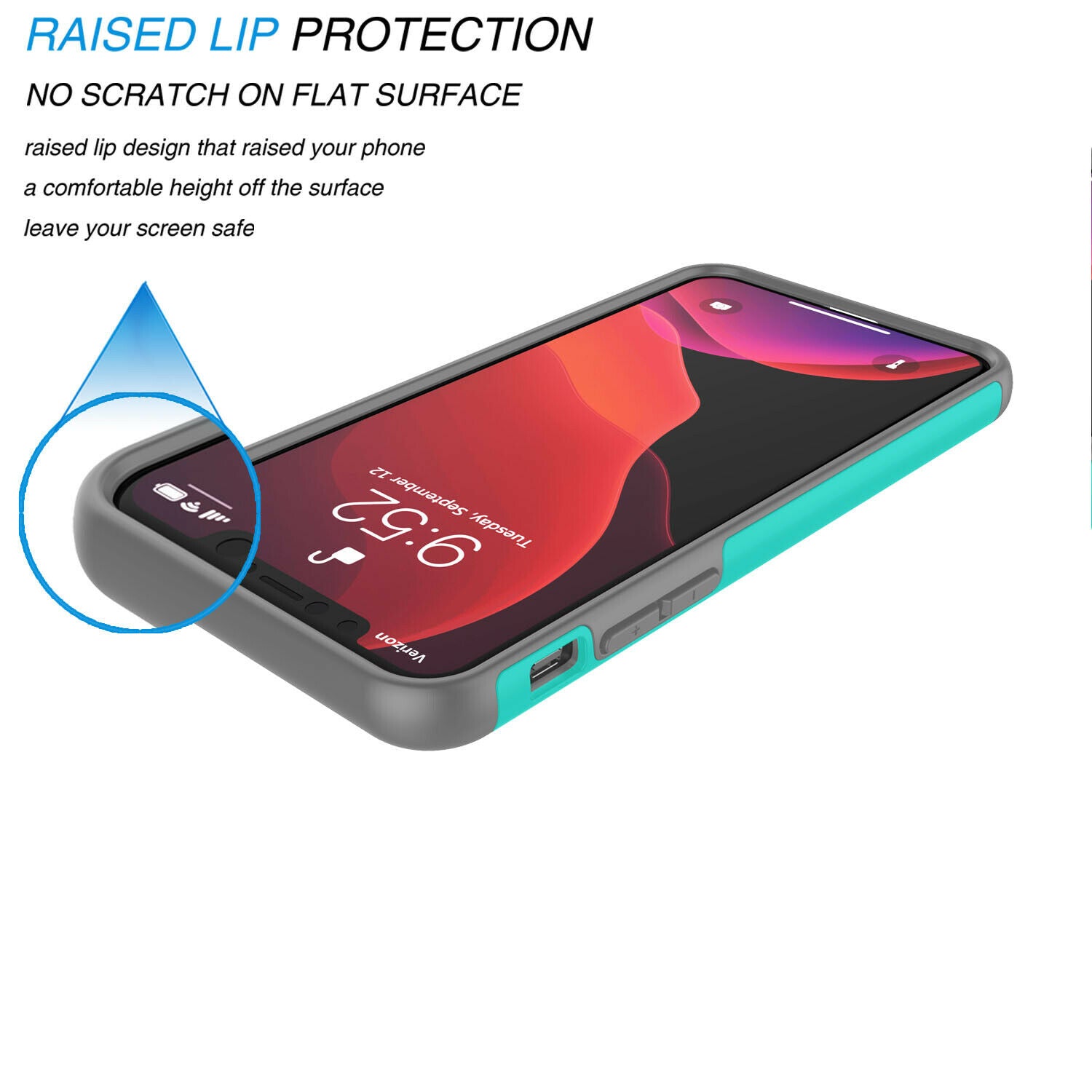 Shockproof Case Silicone Phone Cover For iPhone