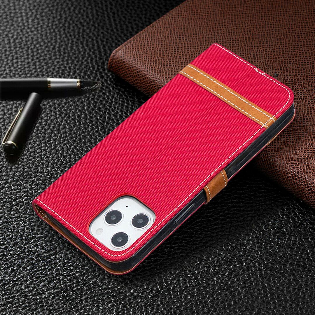 Leather Wallet Stand Card Stand Case For iPhone