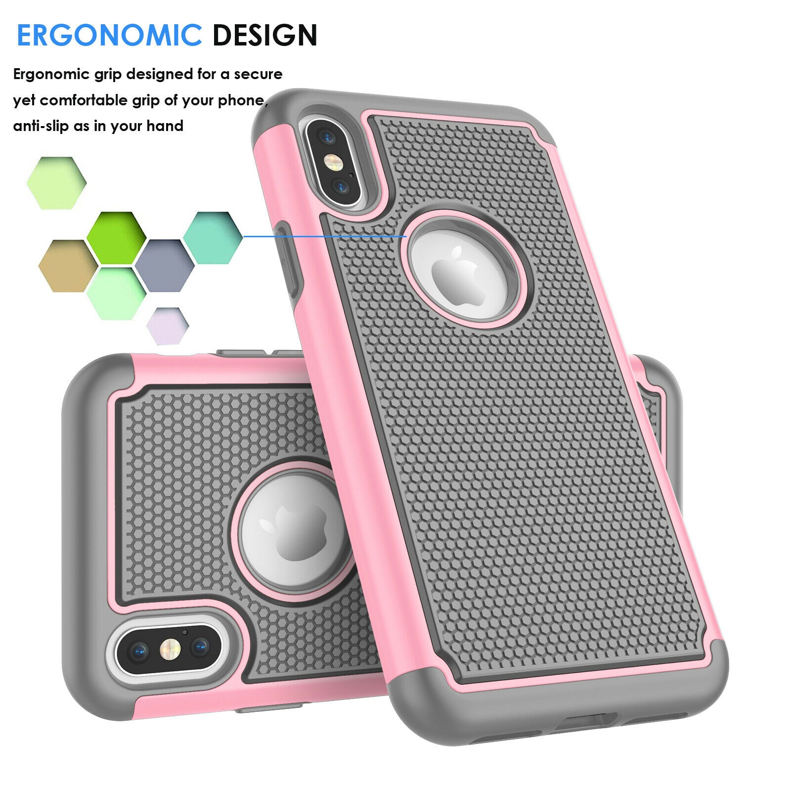 Shockproof Case Silicone Phone Cover For iPhone