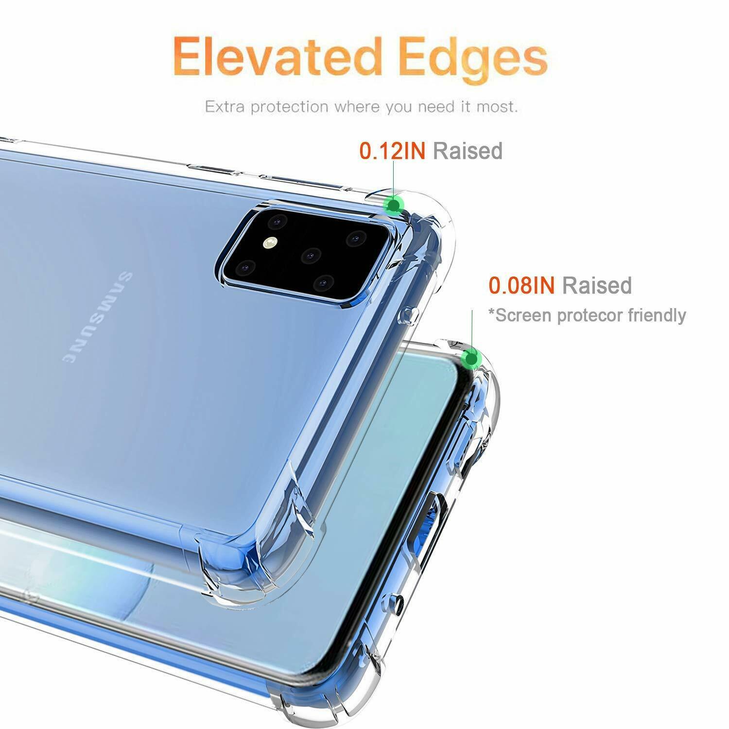 5G Ultra Thin Clear Shockproof Cover Case