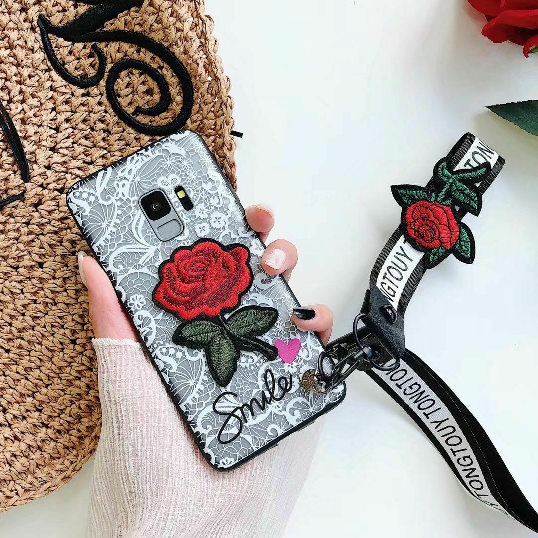 Shockproof Cute Girl Phone Cover Case