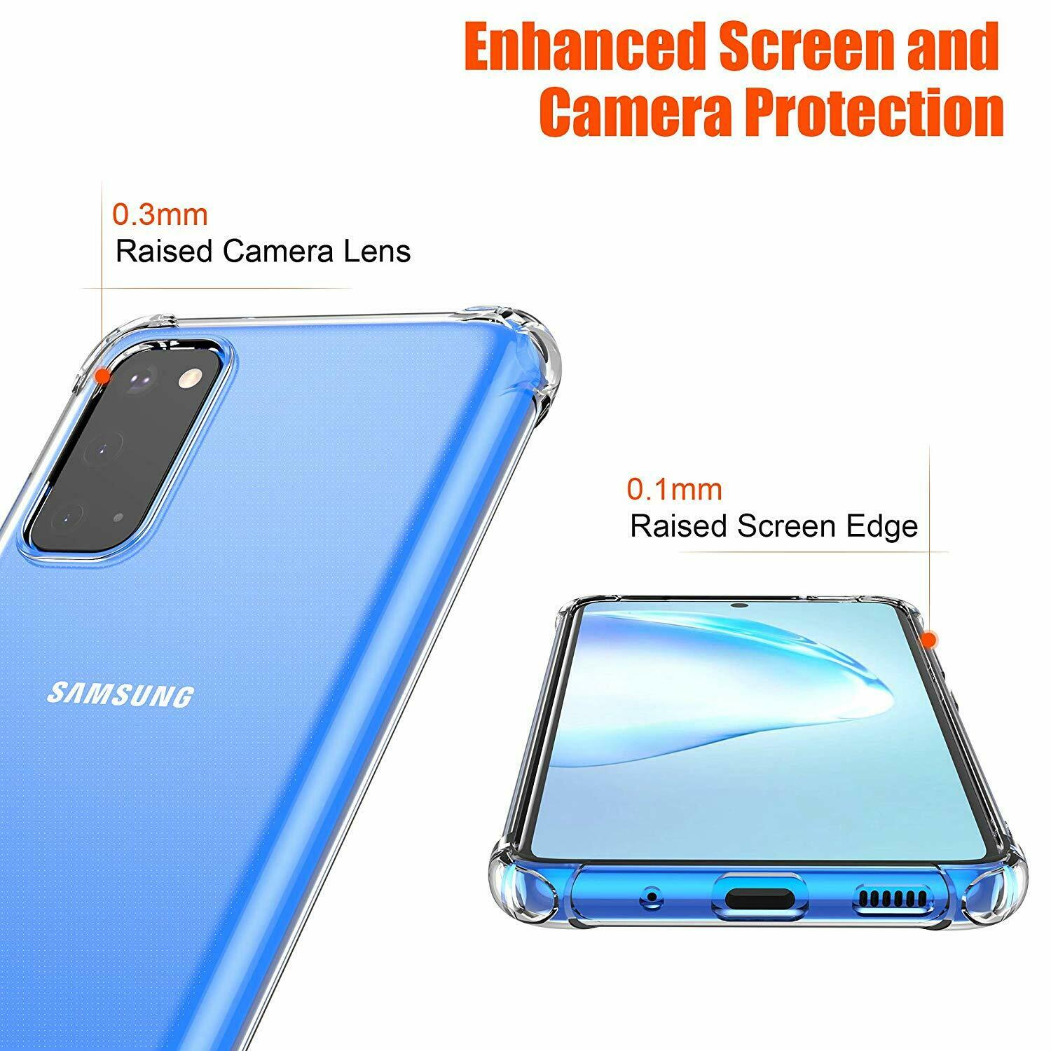 5G Ultra Thin Clear Shockproof Cover Case