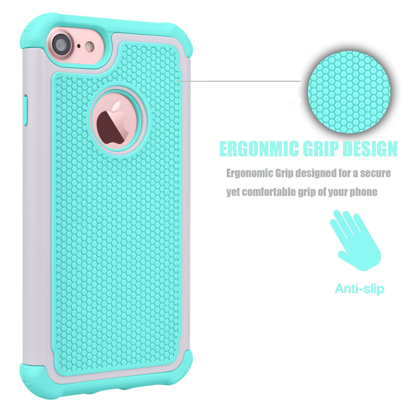 Shockproof Case Silicone Phone Cover For iPhone