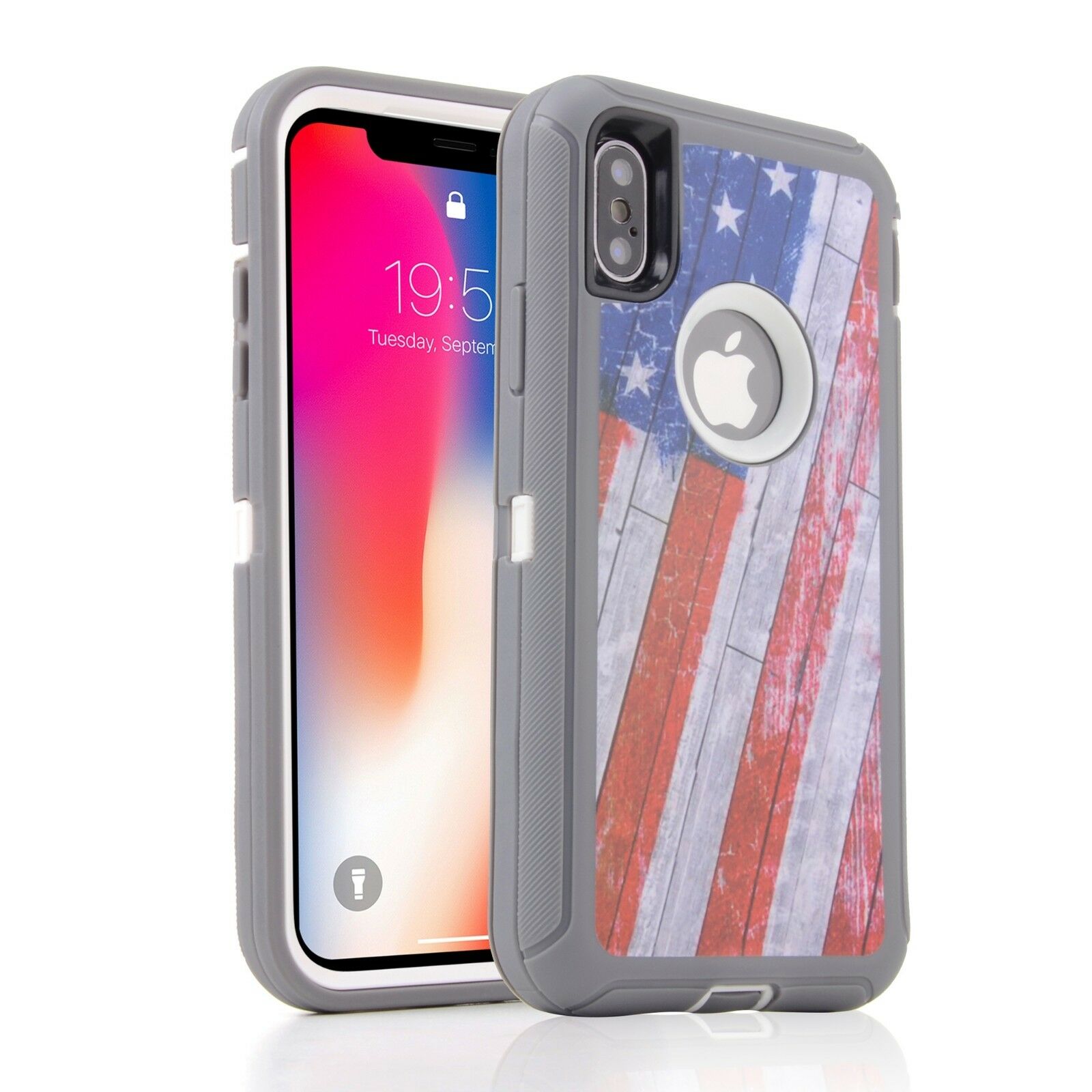 Case Hybrid Heavy Duty Shockproof Rubber For iPhone Se 6 Plus