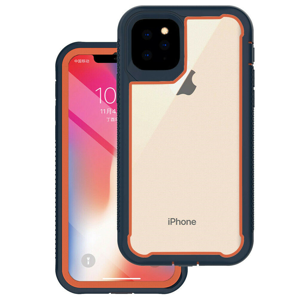 Rugged Armor Case Hybrid Clear Shockproof Cover For iPhone 11 pro max