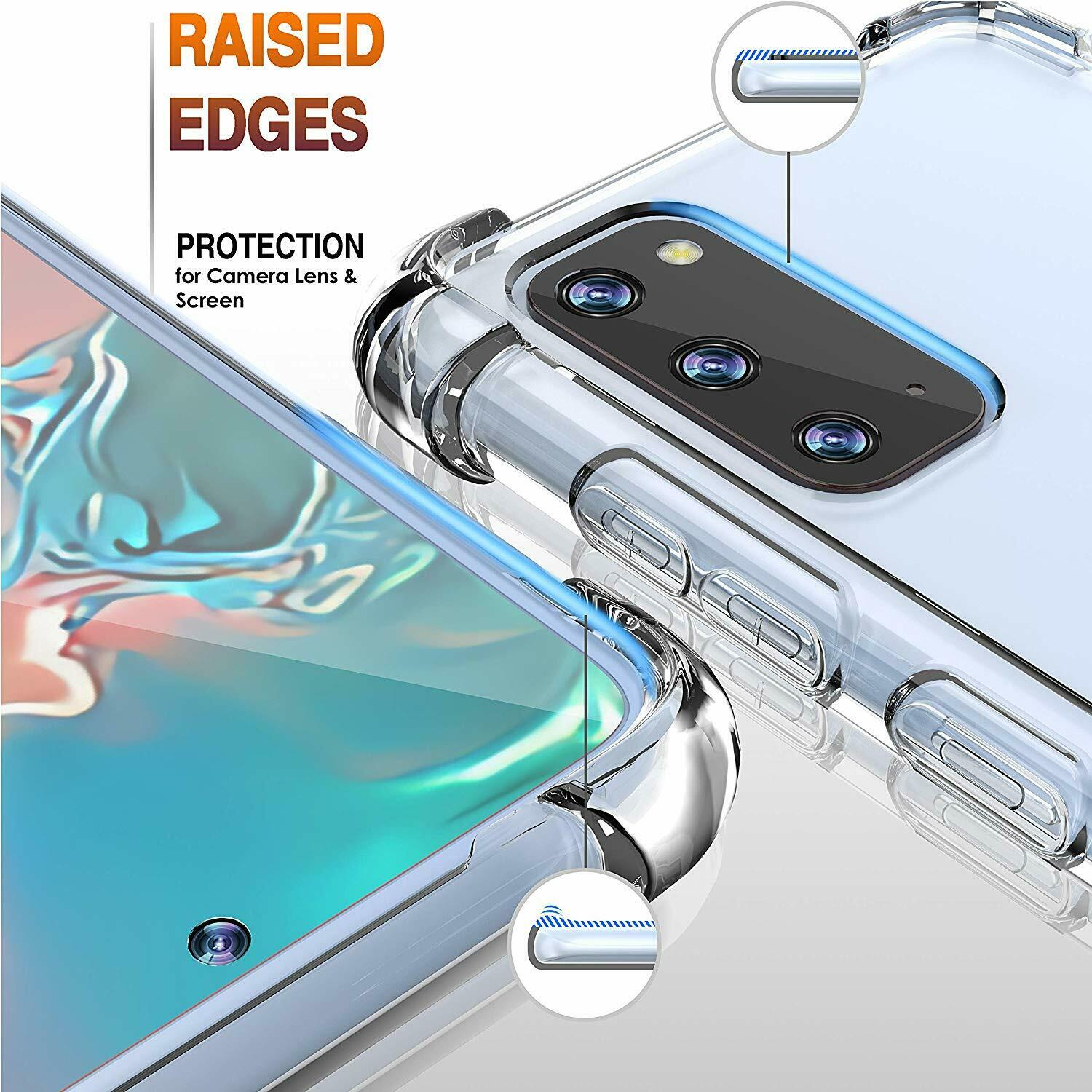 5G Ultra Thin Clear Shockproof Cover Case