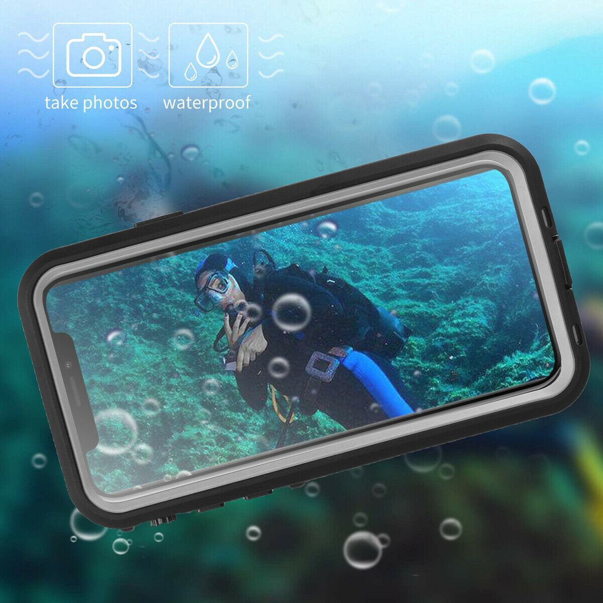 Case Waterproof Shockproof Underwater Full For iPhone 11 Pro Max