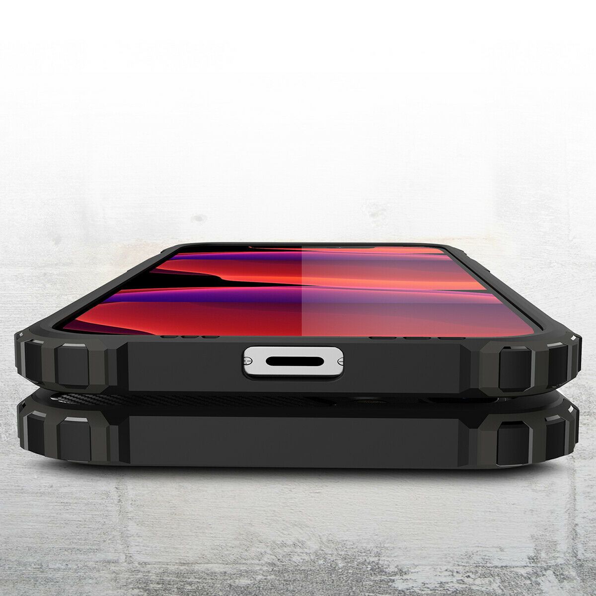 Luxury Armor Rugged Shockproof Case For iPhone