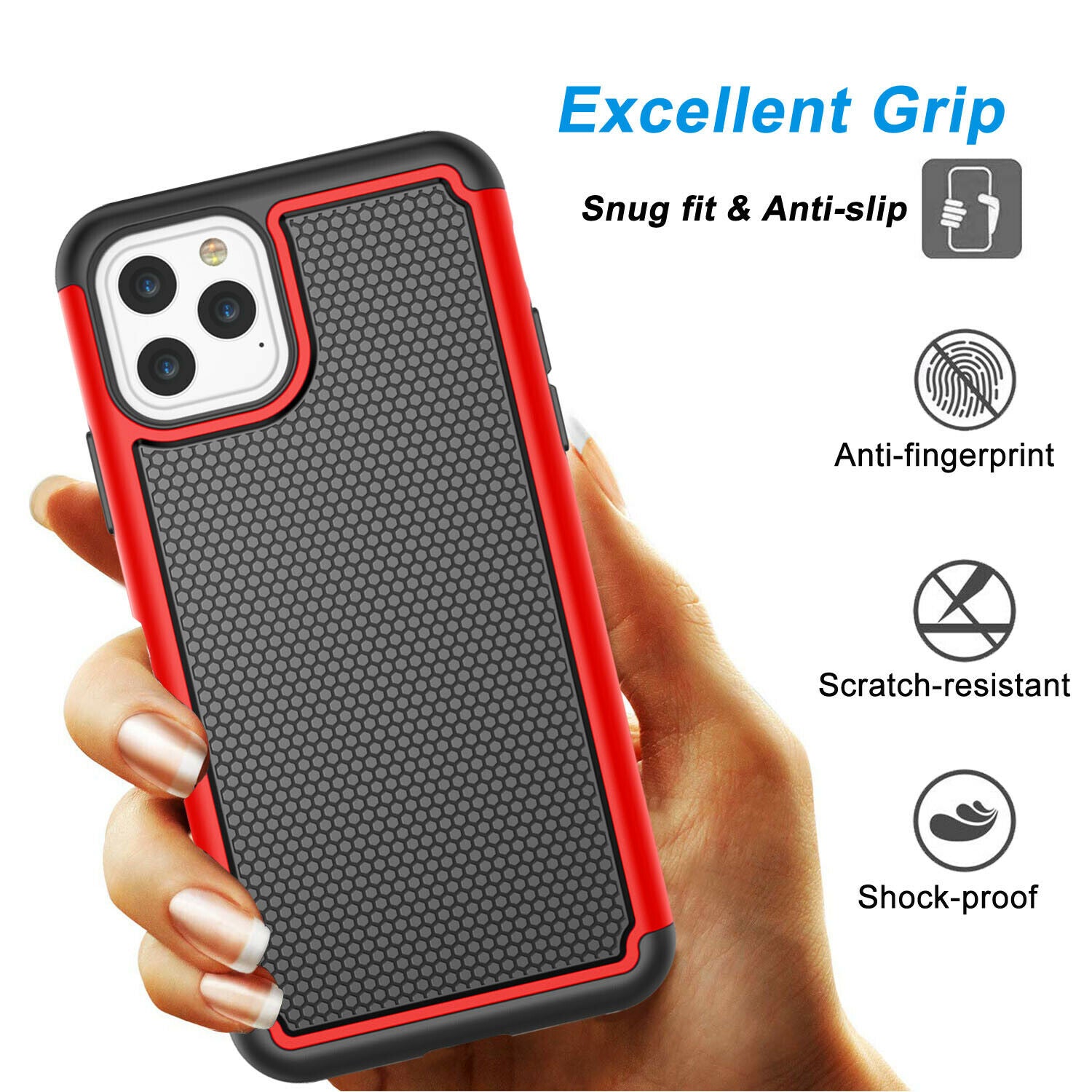 For iPhone Shockproof Silicone Phone Cover